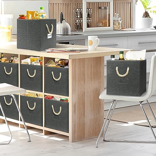 Simple Houseware 13-Inch Cube Storage Bin - Image 6