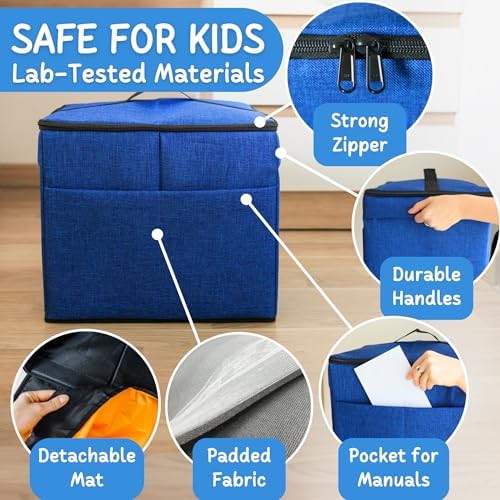 XL Toy Storage Organizer with Play Mat - Image 5