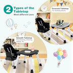 BABY JOY Baby High Chair, 8 in 1 Convertible Highchair - Image 5