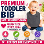 KiddyStar Premium Organic Cotton Bibs - Image 5