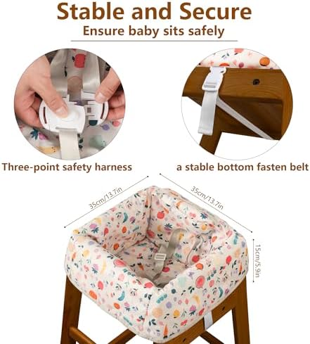 Baby High Chair Cover for Restaurants - Image 3