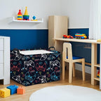 Rectangular Game Basket for Boys Kids Baby Storage Basket Storage Bin Organizer - Image 4