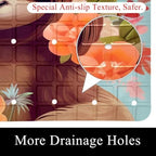 Non Slip Bathtub and Shower Mat 26.8x15.1 inch, Bath Mat - Image 2