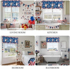 4th of July Kitchen Curtains Valances - Image 6
