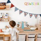 Boys Room Playroom Decor Banner Play Sign Garland Flags - Image 5