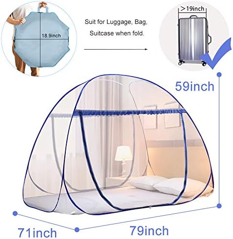 Portable Pop-Up Mosquito Net Tent - Image 2