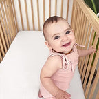 Newton Baby Fitted Mini Crib Sheet 2-Pack, Organic Muslin - Image 5