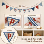 Boys Room Playroom Decor Banner Play Sign Garland Flags - Image 3
