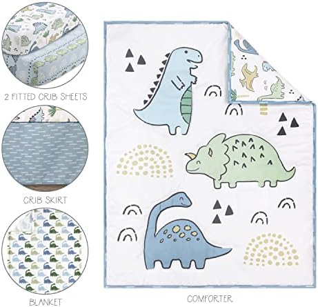 The Peanutshell 5 Piece Baby Crib Bedding Set - Image 2