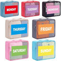 Woanger 7 Pcs Packing Cubes for Travel Days of Week Packing Cubes by Woanger