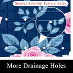 Non Slip Shower Mat Bathtub Mat 15.1x26.8 Inch, Quick Dry Bath Mat - Image 2