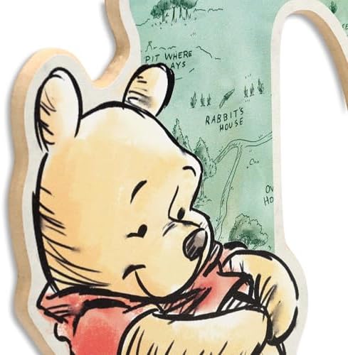 Disney Winnie the Pooh Letter D Wood Wall Decor - Image 4