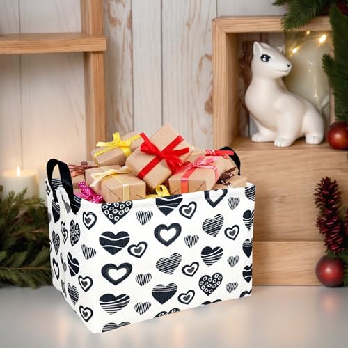 Valentine's Day Basket Gift for Empty Cute Heart Large Storage Bin for Kid and - Image 7