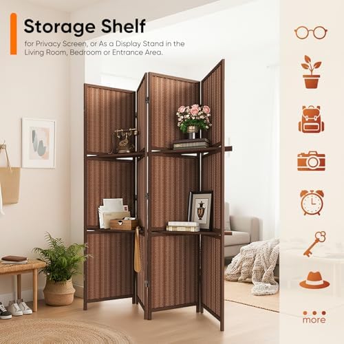 JOSTYLE Bamboo Room Divider - Image 4