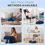 TranquilRelax Foot Rest Under Desk, 3-Height Adjustable Foot Stool - Image 6