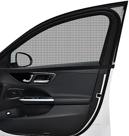 Ziciner Car Window Shade, Heat Block and UV Rays Protection, Breathable Mesh by Ziciner