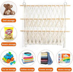 Over Door Stuffed Animal Storage Net Hammock Wall Hanging Toy - Image 4