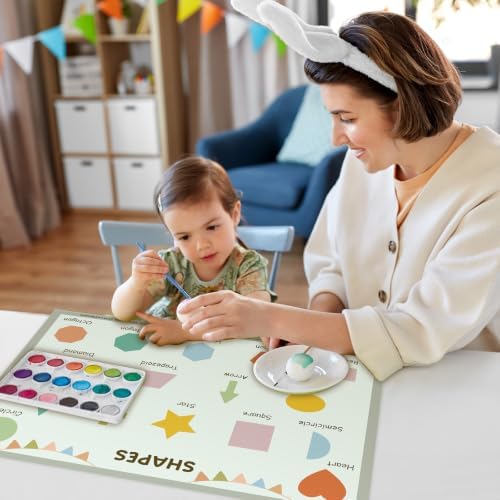 Disposable Placemats for Baby & Toddlers, 45 Pack Baby Disposable Placemats for - Image 4