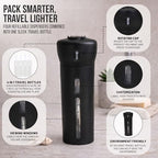 Travigo 4-in-1 Travel Dispenser Bottle, TSA Approved, Leak Proof, Four Reusable - Image 3