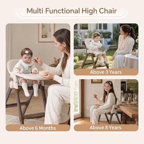 High Chair for Babies and Toddlers, Convertible Baby High Chair - Image 2
