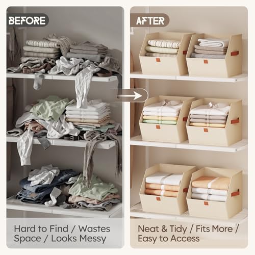 Homsorout Fabric Closet Storage Cubes - Image 3