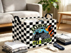 Rectangle Car Basket Cute Storage Bin Fish Box - Image 4