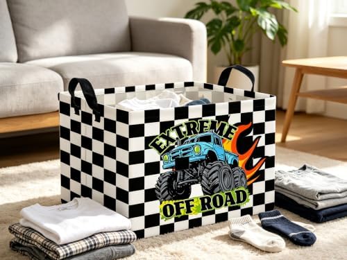 Rectangle Car Basket Cute Storage Bin Fish Box - Image 4