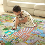 Washable Kids Rug 5x7 North America Map - Image 3