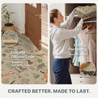 BESBLEE 2'6X10 Washable Kitchen Runner Rug, Animal Non Slip - Image 4