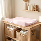 lulumoon Muslin Changing Pad Cover: 32x16 Fit Standard Rectangle Pad - Image 5