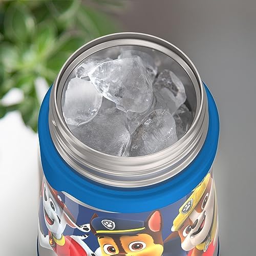 THERMOS Vacuum Insulated Stainless Steel 10oz Straw Bottle, PAW PATROL BOY - Image 6