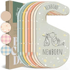 Colorful Baby Size Closet Dividers by Hippotale