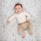 Sorrel + Fern Baby Crib Sheets Neutral, Fitted 2-Pack - Image 4