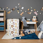 Animal Baby Laundry Basket Kids Hamper Animal Toy Storage Bin - Image 4