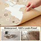 Basumee Splat Mat for Under High Chair, Waterproof & Mess-Proof Floor Mat - Image 2