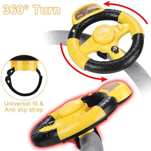Accmor Upgraded Steering Wheel Toy - Image 6