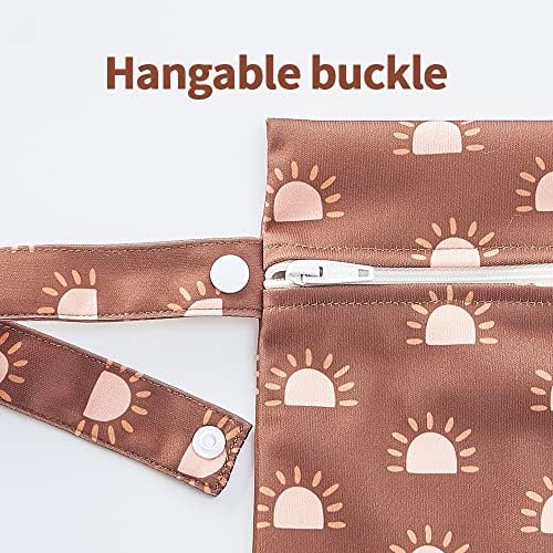 Happy Flute 3 Set Wet Bag Storage Bag Waterproof Washable - Image 4