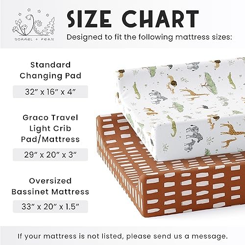 Sorrel + Fern Baby Changing Pad Cover - Image 5