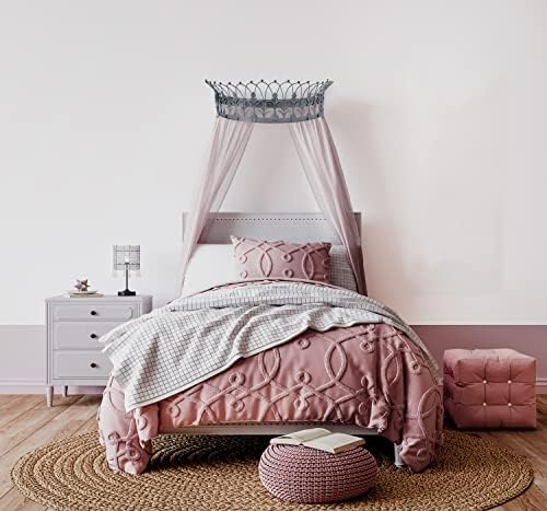 Creative Co-Op Decorative Metal Curtain or Canopy Crown - Image 2