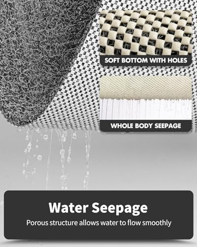 Non-Slip Bathtub Mat, 17x 30 Inch, Shower Mats - Image 4