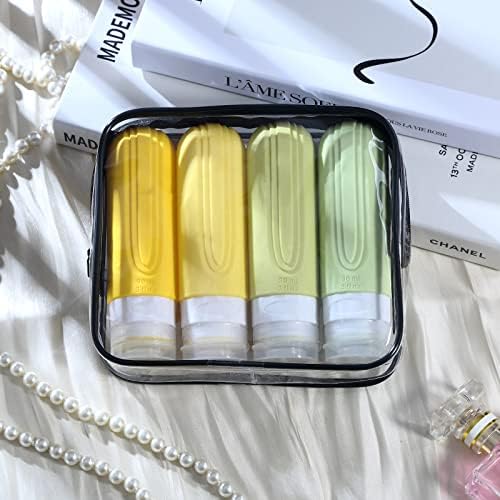 Mrsdry Travel Bottles for Toiletries, Tsa Approved 3oz Travel Size Containers - Image 7