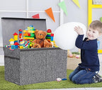 YOLOXO Toy Box Chest, Collapsible Sturdy Storage Bins - Image 7