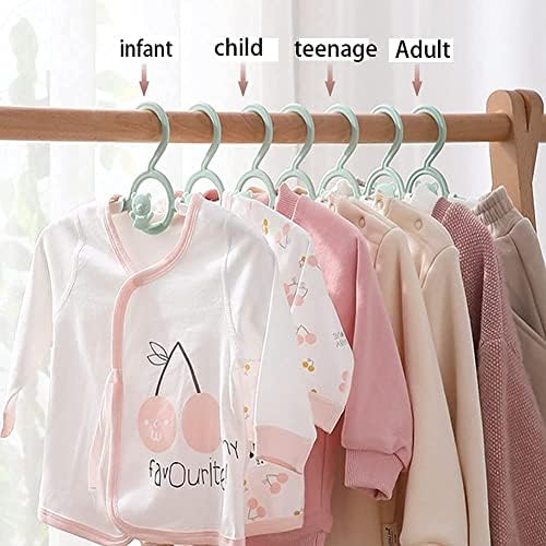 Baby Clothes Hangers 20 Pack, Plastic Kids Hangers Space Saving - Image 6