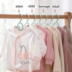 Baby Clothes Hangers 20 Pack, Plastic Kids Hangers Space Saving - Image 6