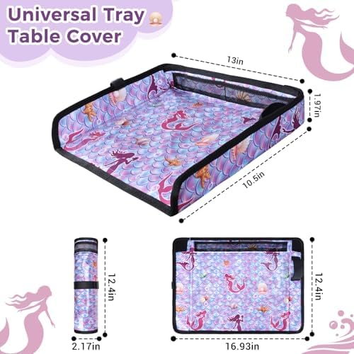 COOLBEBE Airplane Tray Table Cover, Foldable Travel Tray Cover - Image 7