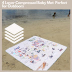 Splat Mat for Baby – Under High Chair Floor Mat Protects Wood, Vinyl and Carpet - Image 5
