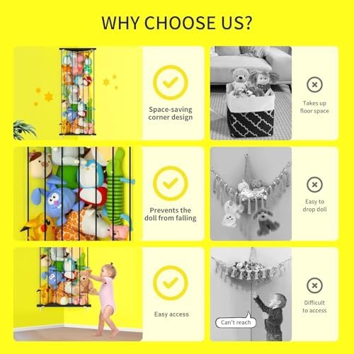 Stuffed Animal Storage Shelf Organizer - Image 3