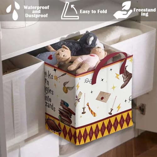 Runtoo Magic Nursery Decor Books Baby Basket Wizard Hat Baby Shower Decorations - Image 3