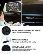 Tevlaphee Car Window Shades, 2 Pack Car Sunshade - Image 4