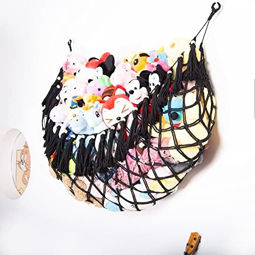 YKBU Large Stuffed Animal Net or Hammock Macrame Toy Display Plush Toy Holder - Image 7
